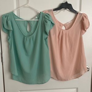 Two Short Sleeve Dress shirts.....